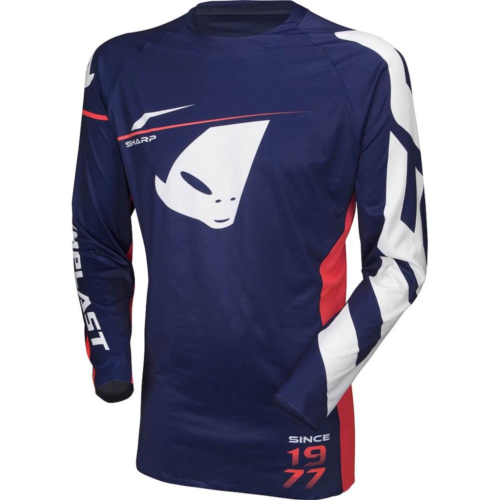 Мотоджерси UFO SLIM SHARP JERSEY Blue Мотоджерси UFO SLIM SHARP JERSEY Blue
