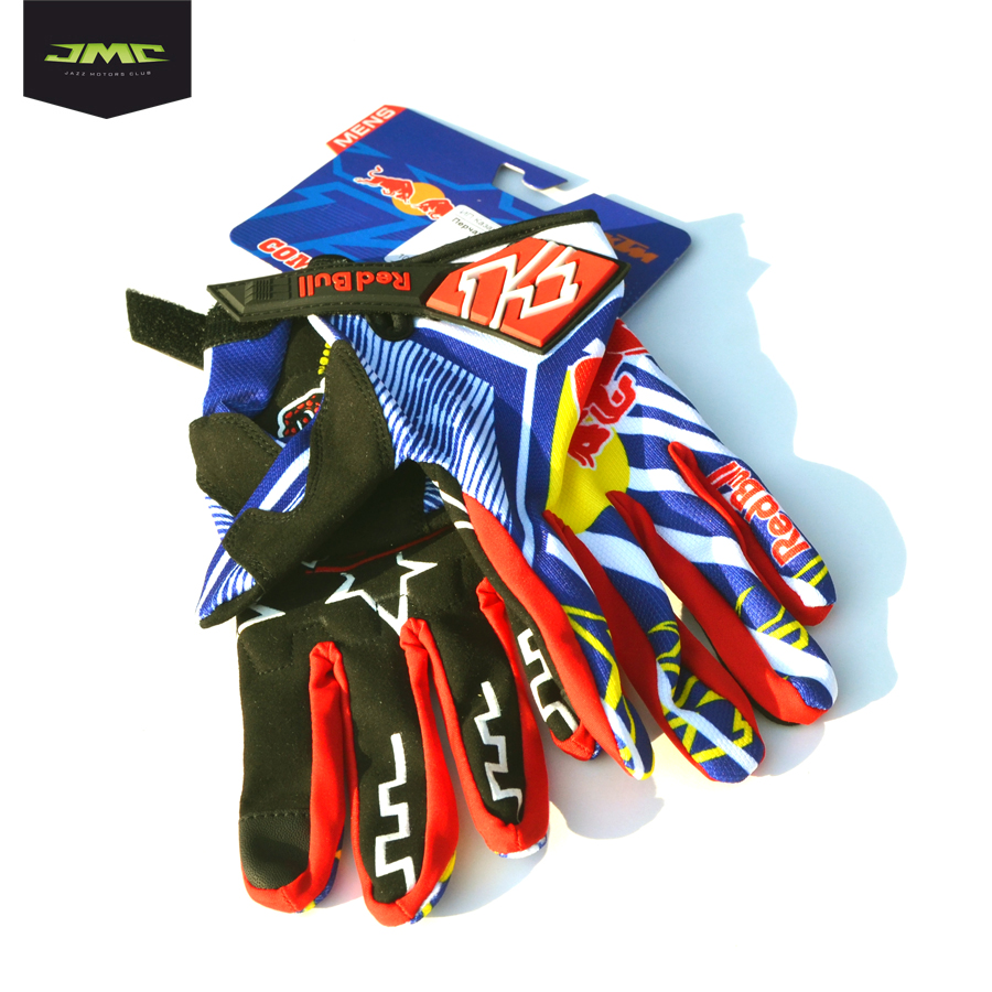 Перчатки кросс KINI Red Bull KTM Blue/Red