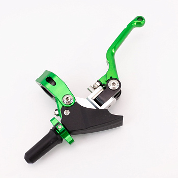 Рычаг (ручка) сцепления складной (неломайка) CNC Green